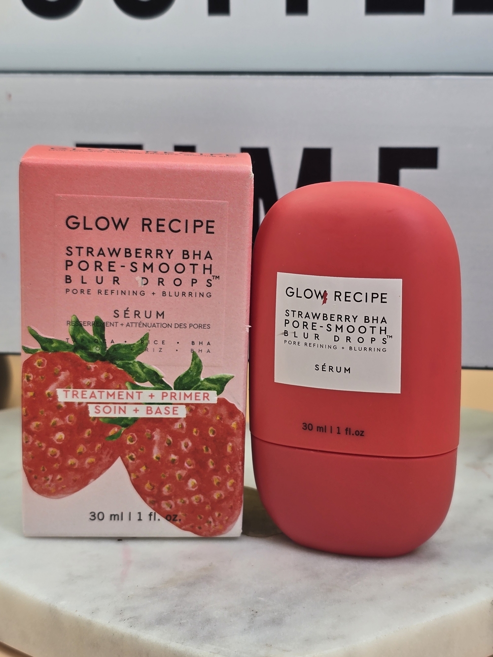 Strawberry BHA Pore-Smooth Blur Drops